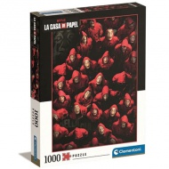 Money Heist: Zlodeji alebo rukojemníci? puzzle 1000ks - Clementoni