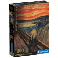 Munch: Výkrik Museum Collection 1000ks puzzle s plagátom - Clementoni