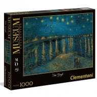 Museum Collection: Vincent Van Gogh - Úžasná noc nad Rhone 1000 dielne puzzle - Museum Collection: Vincent Van Gogh - C