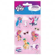 My little pony set samolepiacich nálepiek 5ks na 8x12cm hárku