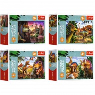 Objav svet dinosaurov 20ks MiniMaxi puzzle - Trefl