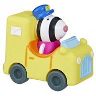 Peppa Pig Malý Buggy: Zebra Zoe s poštovým autom - Hasbro