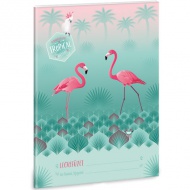 Pink Flamingo zošit na domáce úlohy 32 listov A/5