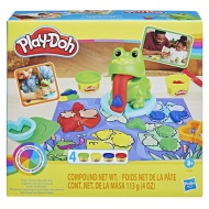 Play-Doh: Žaby a farby štartovací set so 4 plastelínami - Hasbro