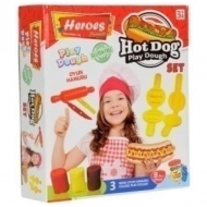 Play-Dough: Heroes Hot Dog 8 dielny plastelínový set