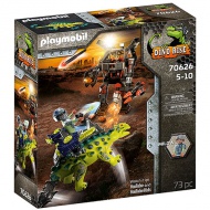 Playmobil: Dino Rise - Saichania: Obrana robota bojovníka (70626)