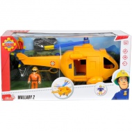 Požiarnik Sam: Wallaby II helikoptéra s figúrkou - Simba Toys