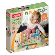 Quercetti: Play Eco Jumbo Peggy Evo 41-dielny set