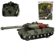 RC Tank Leopard 2 na diaľkové ovládanie so svetelnými efektmi 23cm