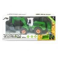 RC Truck zelený pracovný stroj na diaľkové ovládanie 1/30 27Mhz