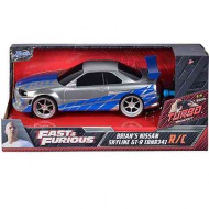 Rýchlo a zbesilo: RC Brian´s Nissan Skyline GT-R (BNR35) na diaľkové ovládanie 1/24 - Simba Toys