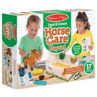 Set na starostlivosť o kone s plyšovým koňom -  Melissa &amp; Doug