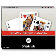 Standardné rummy karty, dvojbalenie 2x55 kariet - Piatnik