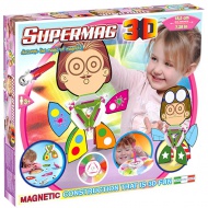 Supermag 3D magnetická stavebnica trojuholník