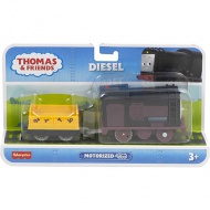 Thomas a priatelia: Motorizovaný rušeň Diesel s nákladom - Mattel