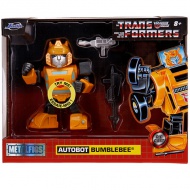 Transformers: Metalfigs Bumblebee figúrka so zbraňami 10cm - Simba Toys