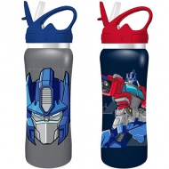 Transformers nehrdzavejúca kovová fľaša 500ml vo dvoch variantoch