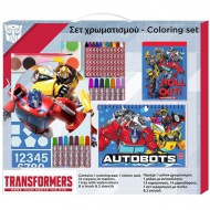 Transformers set na vyfarbovanie 54x27cm