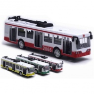 Trolejbus kovový model vo viacerých variantoch 1/90