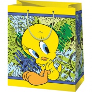 Tweety veľká exkluzívna darčeková taška 26x14x33cm