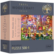 Wood Craft: Magický svet 500+1-dielne drevené puzzle - Trefl