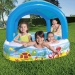 Bestway: Beach Buddy™ detský bazénik s ochrannou strechou 140 x 140 x 114 cm