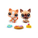 Littlest Pet Shop Dvojbalenie figúrok zvieratiek v rôznych variantoch