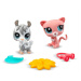 Littlest Pet Shop Dvojbalenie figúrok zvieratiek v rôznych variantoch