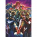 Marvel: Pomstoví hrdinovia 1000 dielikové kompaktné puzzle 50x70cm - Clementoni