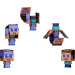 Minecraft: Flippin Figs Steve transformovateľná figúrka - Mattel