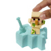 Minecraft: Odhaľ minifigúrku Železného golema v bielom úložnom priestore v tvare meča - Mattel