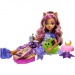 Monster High: Creepover Party Clawdeen Wolf bábika s doplnkami - Mattel