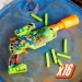 Nerf: Zombie Driller penová zbraň s 16 nábojmi - Hasbro