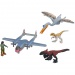 Jurassic World Mini Dino multipack Fight of flight set figúrok