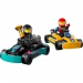 LEGO® City: Go-karty a pretekárski piloti (60400)