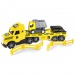 Magic Truck Technic kamión s nákladným autom 79cm - Wader