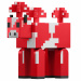 Minecraft: Mooshroom 8 cm akčná figúrka s doplnkami - Mattel