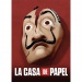 Money Heist: Maska Dali 500 dielne puzzle - Clementoni