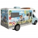 RC Holiday Travel karavan na diaľkové ovládanie so svetlom 27MHz 1/32  20cm