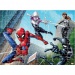 Spiderman 2v1 puzzle 100 dielne puzzle na vyfarbenie