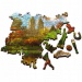 Wood Craft: Central Park Manhattan New York 500+1-dielne drevené puzzle - Trefl